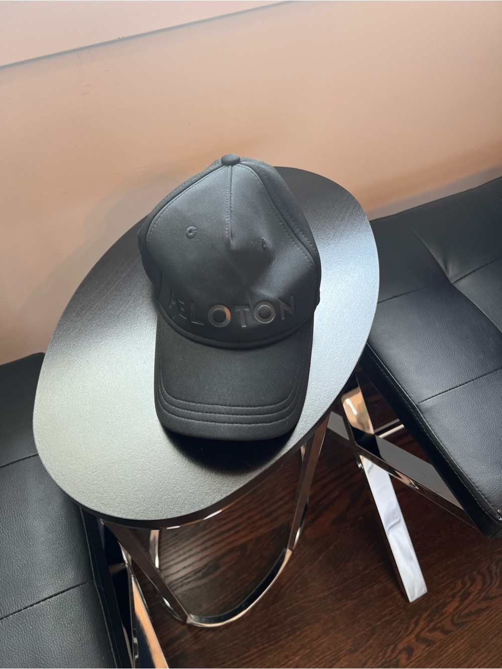 Peloton Black Men's Logo Baseball Cap